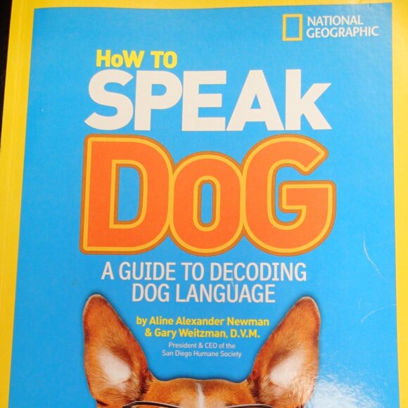 National Geographic How to Speak Dog Paperback book - Picture 1 of 3